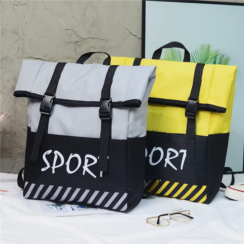 2019 новый мужской и женский Оксфордский рюкзак модная школьная сумка для