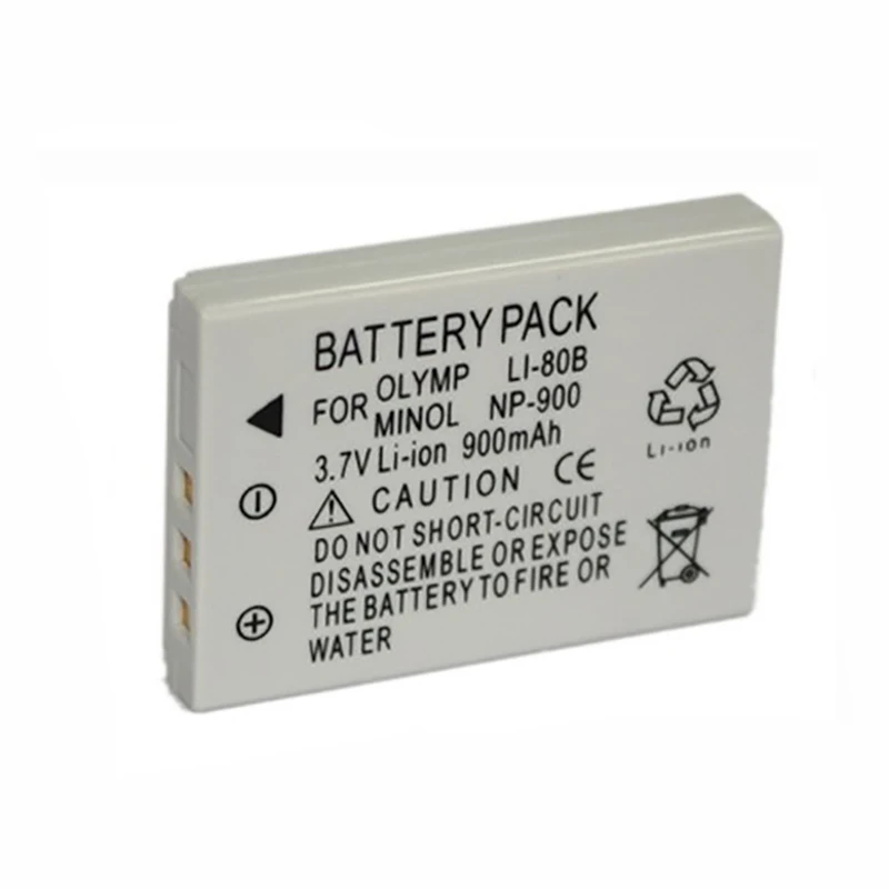 LPD 900 мАч 100% новый запасной аккумулятор камеры для Olympus Li80B Li-80B NP-900 T100 X960 T-100 X-960 DC C500