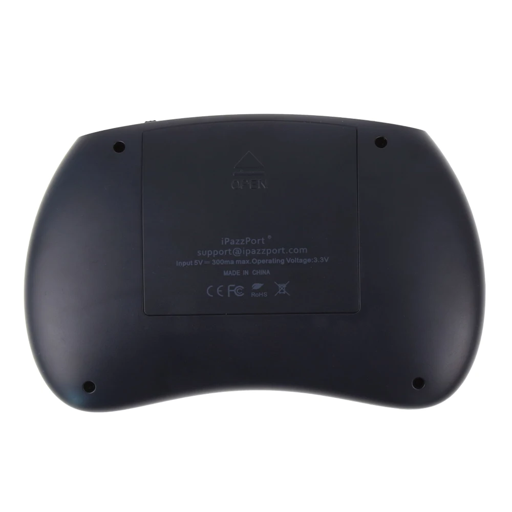 IPazzPort Мини Bluetooth игровой клавиатурой с подсветкой тачпадом Air мышь Точек на дюйм