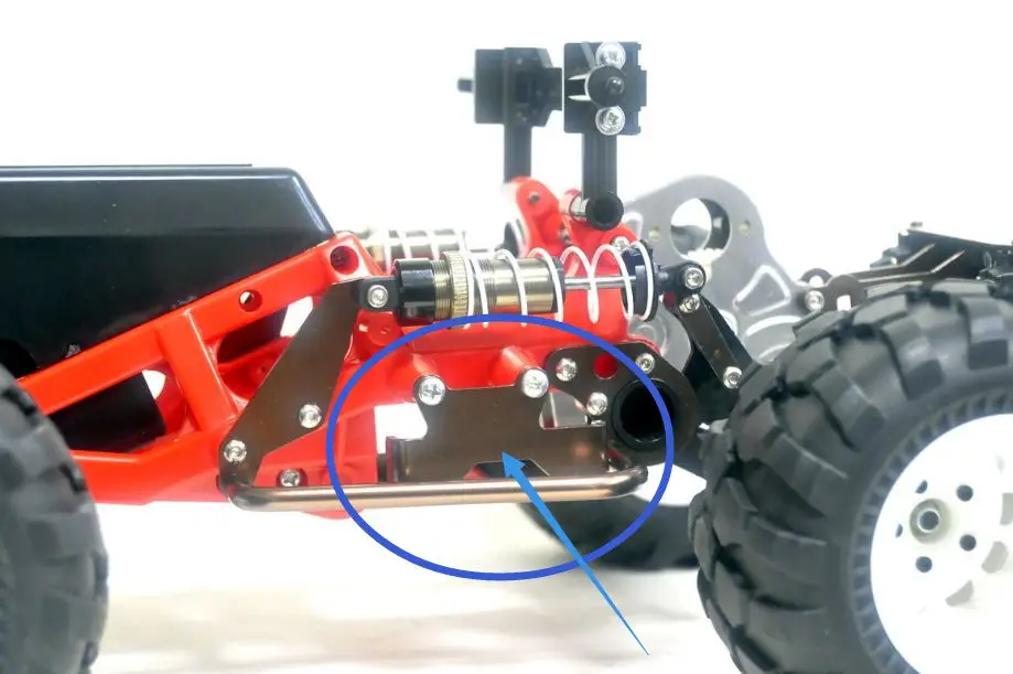 1:10 гусеничные запасные части для TAMIYA 2WD Monster Beetle/BlackFOOT/amp blaster Радиоуправляемый