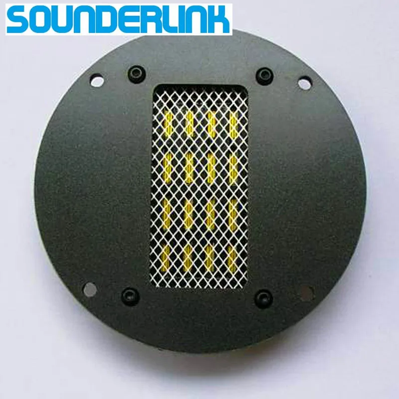Фото 2 шт./лот Sounerlink 4-дюймовый 102 мм 60 Вт высокомощный HiFi ленточный твитер динамик AMT планировщик преобразователь №1