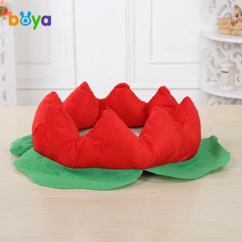 Boya новые подушки цветок лотоса собак Pet Pad стирать питомник супер мягкий