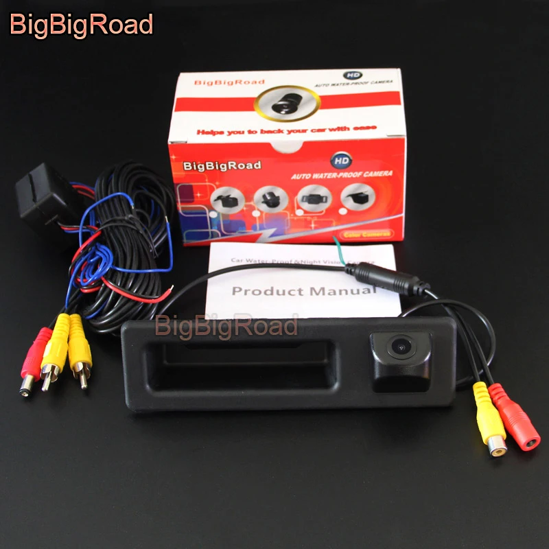 BigBigRoad для BMW X3 F25 2010 2015 3 F30 F31 F34/330d Touring 2012 автомобильная ручка багажника заднего