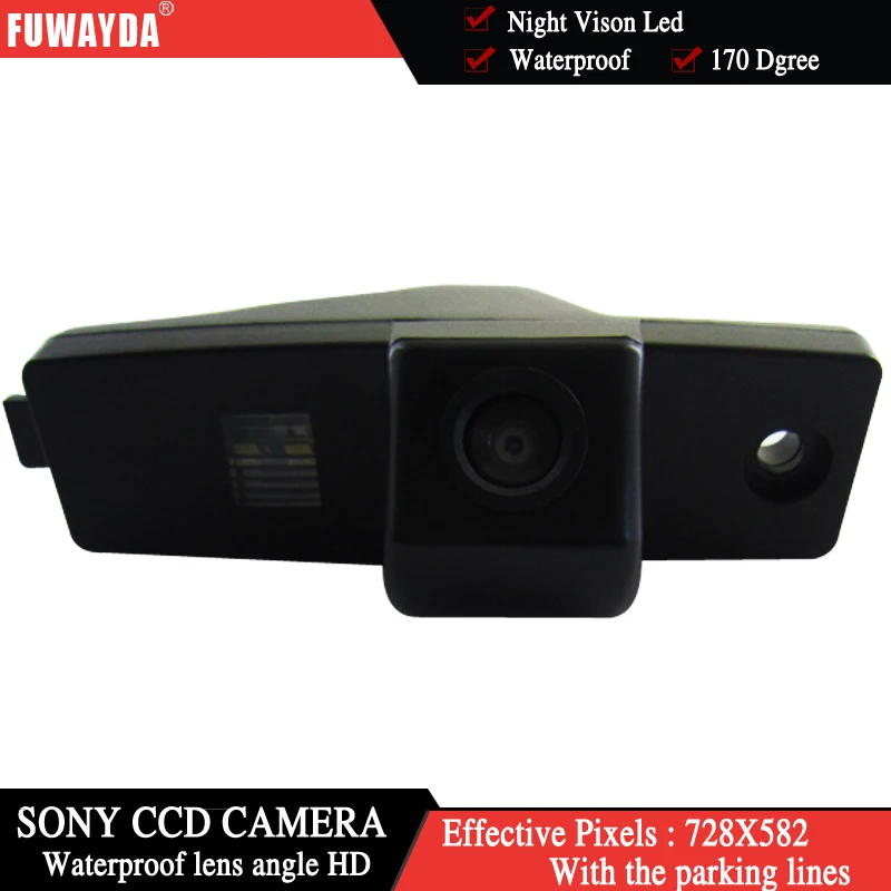 FUWAYDA парковочная помощь для SONY CCD HD камера заднего вида Toyota Highlander Kluger Lexus RX300 |