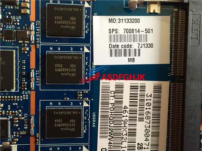 Used for HP Spectre XT TouchSmart 15 LAPTOP MOTHERBOARD 715045-501 La-8551p 100% TESED OK | Laptop Motherboard