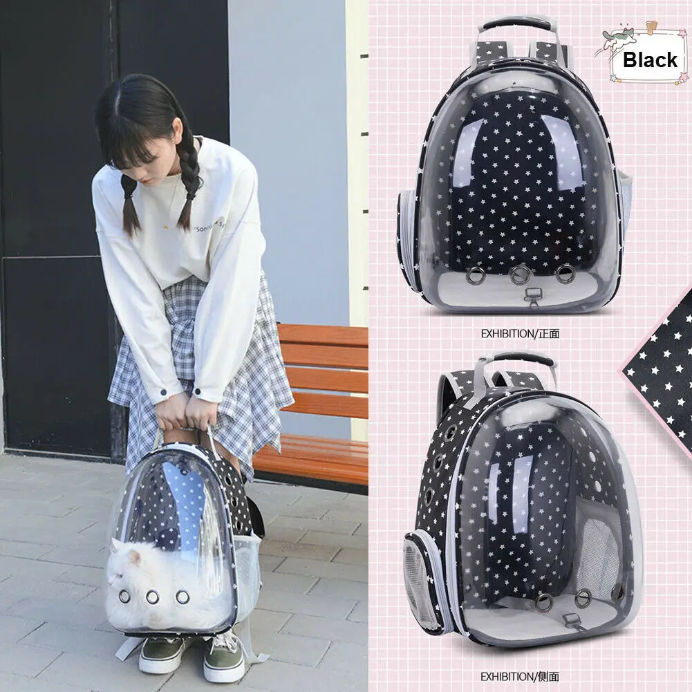 Воздухопроницаемая Сумка переноска в виде космической капсулы для домашних