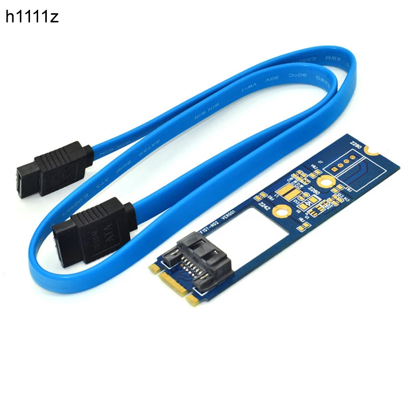Адаптер M2 SATA преобразователь карты памяти ID KEY M.2 NGFF SSD на 7Pin адаптер плата карта