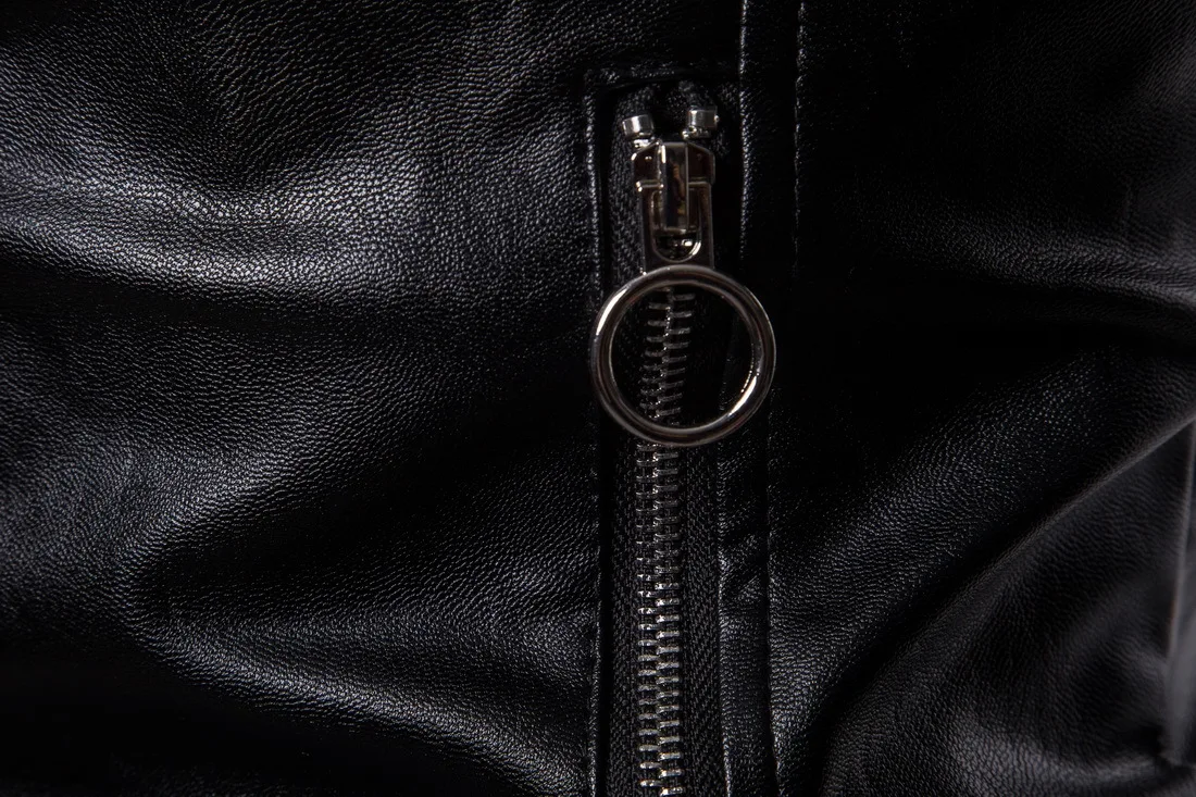 XIU LUO 5XL Masculina высокое качество классическая Панк кожаная куртка мужская диагональная молния кожаная верхняя мужская куртка Весна