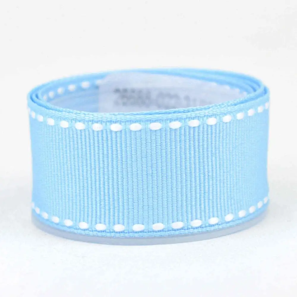 HSDRibbon 9 мм 16 мм 22 мм 38 мм цветная Стежка Корсажная Лента - Цвет: Blue Mist 311W