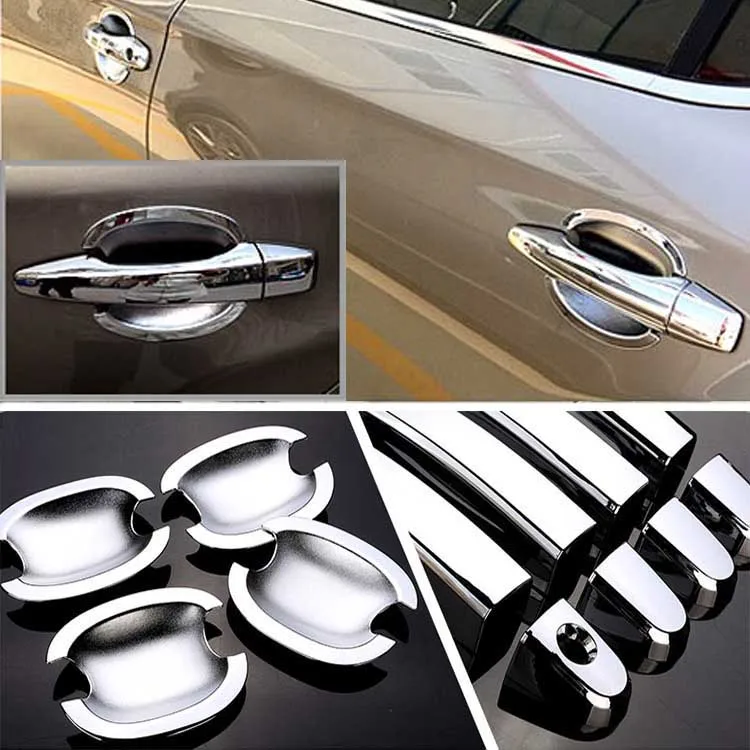 Высокое качество для Citroen C4L ABS Авто Стайлинг хромированная боковая дверная ручка