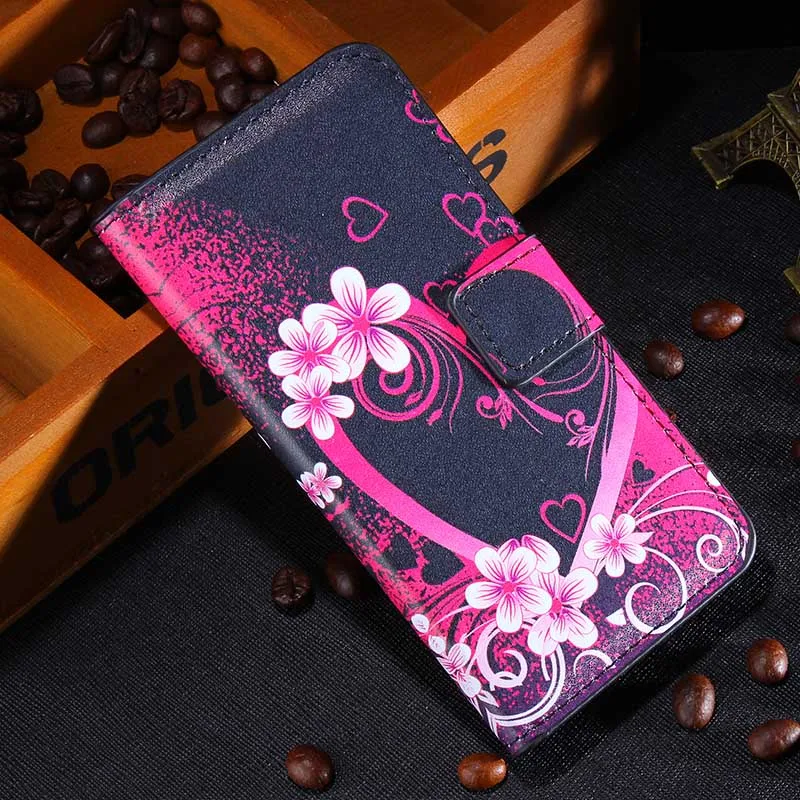 Чехол для телефона с картинками из мультфильмов для Samsung Galaxy A5 (2015) Fashion Leather Samsung A5000 A500F Flip Wallet Cover.