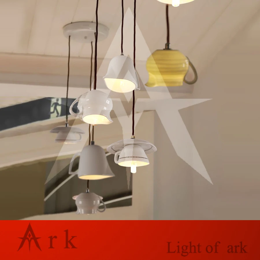 Новая простая современная подвесная Светодиодная лампа для молочного горшка