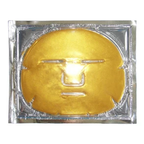 10 шт./лот нейтральная упаковка Чистый Коллаген Золотая маска для лица