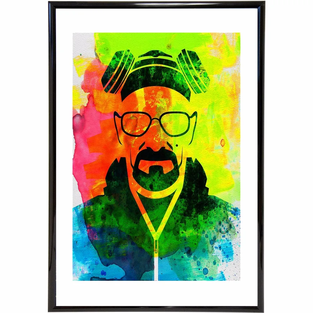 Красочные Breaking Bad Винтаж Холст Искусство Печать постер настенные картины для