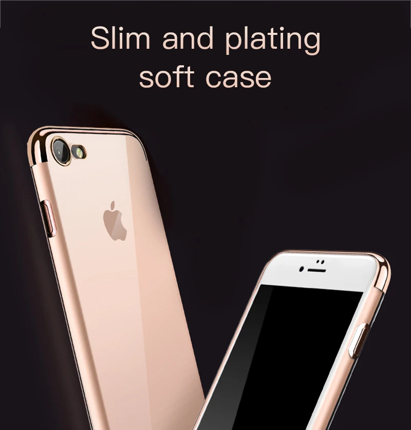 Роскошный прозрачный чехол для iPhone 6 6s 7 8 X Чехол прозрачный силиконовый чехол для телефона для iPhone 8 7 6 6s плюс мягкая термополиуретановая накладка на заднюю панель