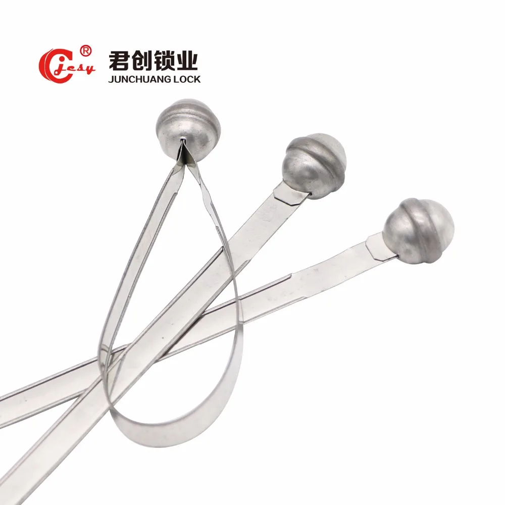 JCSY 100pcs-JCSS002 customized hot sell steel strap metal security seal with hs code ISO17712 | Обустройство дома