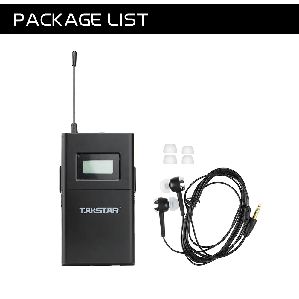 Takstar WPM 200 в ухо этап UHF беспроводной монитор системы для студийной записи/на сцене