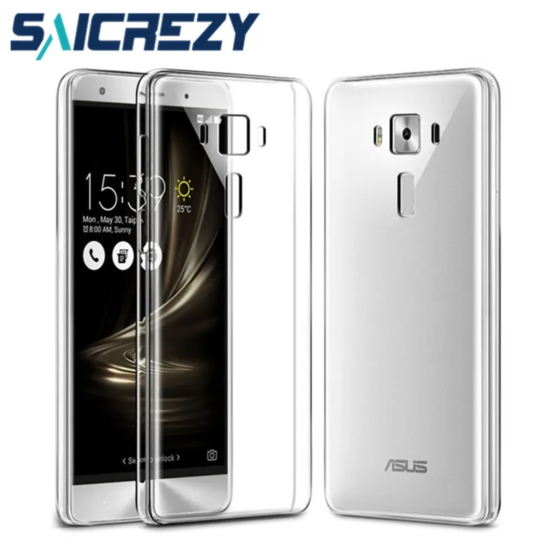 Мягкий прозрачный чехол для телефона ASUS ZenFone 4 ZE554KL/Zenfone 5 A501CG/2 Laser ZE601KL ZE600KL/3 ZE552KL