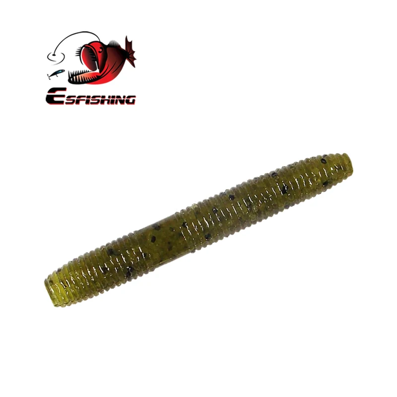 ESFISHING Мягкая приманка червячная YMCO Stick 50 мм 1 6 г 10 шт. силиконовая Приманка