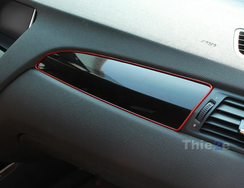 Авто Стайлинг интерьера декоративная нить для Volkswagen VW Golf 7 mk7 GOLF MK5/6 GT GTi R32 Polo passat b5