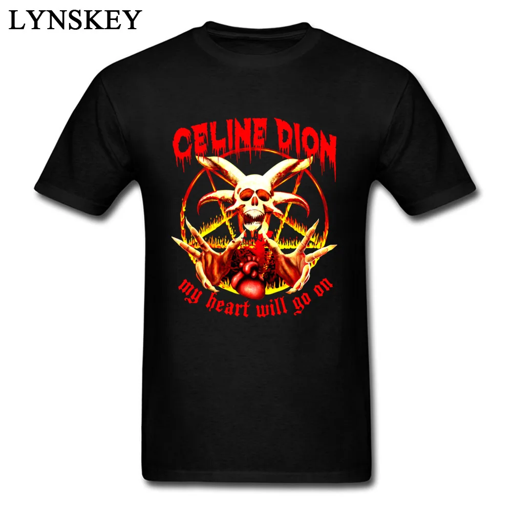 Футболка с 3d черепом сатаны 666 хип хоп рок музыка футболки P Skull My Heart Will On Classic