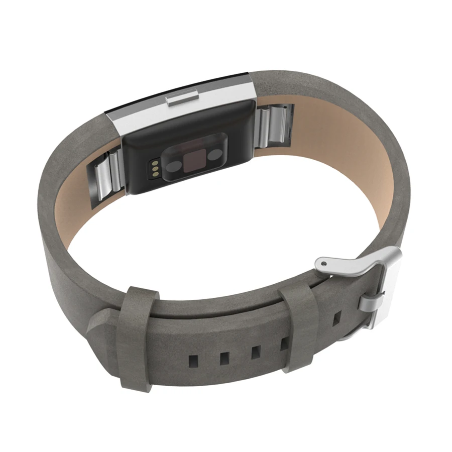 Сменный для браслета FitBit Charge 2 Браслет из натуральной кожи зарядки спортивный