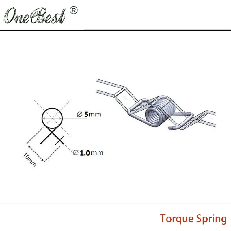 5 шт./лот Ultimaker 2 Специальный ремень крутящий момент пружинный фиксатор 6 мм 3D