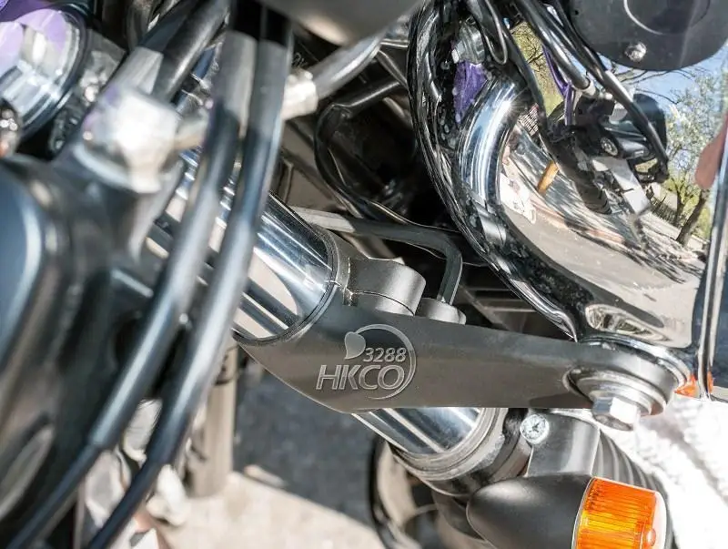 Черная вилка Монтажный кронштейн фар мотоцикла 35 мм ~ 41 для Honda Suzuki Kawasaki Yamaha Harley