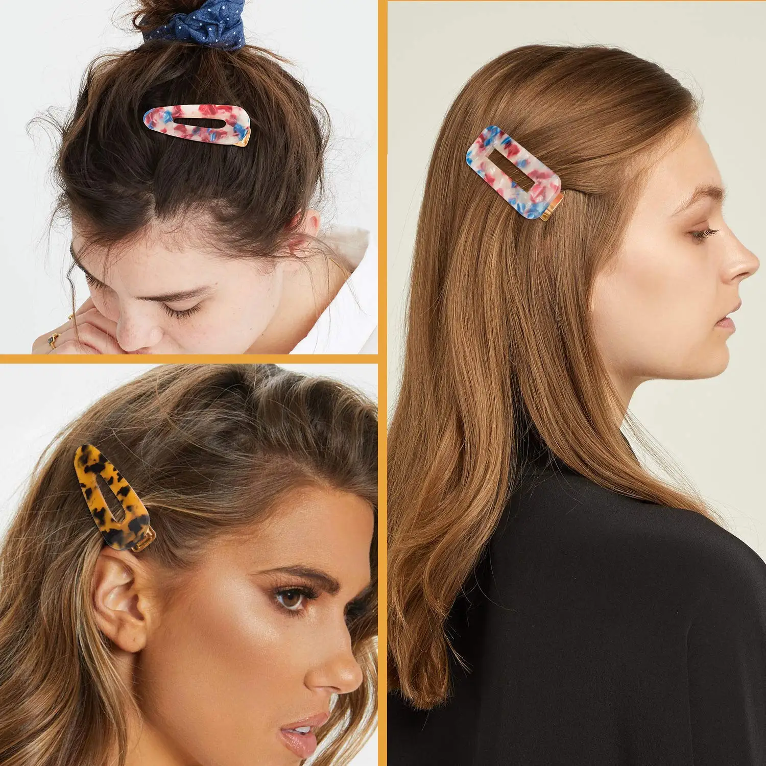 Новые корейские полые геометрические фотообои в форме капли блестящие женские