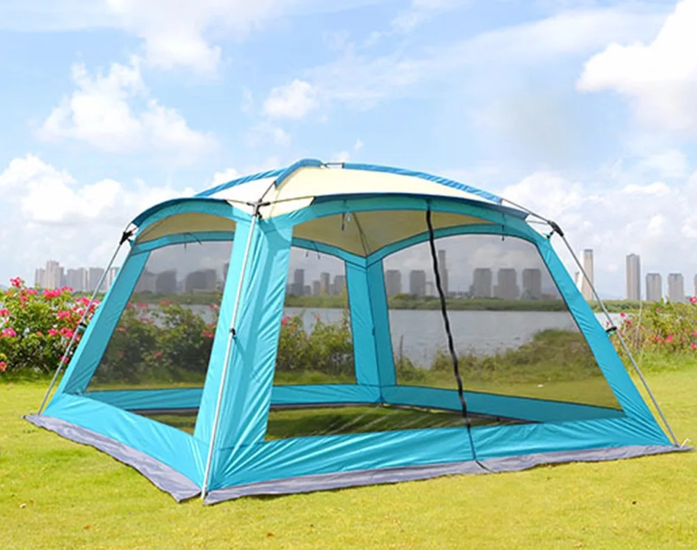 Палатка на 5 8 человек 365*365*220 см|sun shelter|camping shelters tentssun shelter tent |