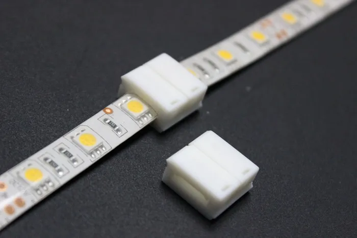 10 шт. 2 контактный разъем для SMD 5050 10 мм одноканальный Цвет IP65 Водонепроницаемый Светодиодные Ленты для ленты светильник стыковое соединение проводов