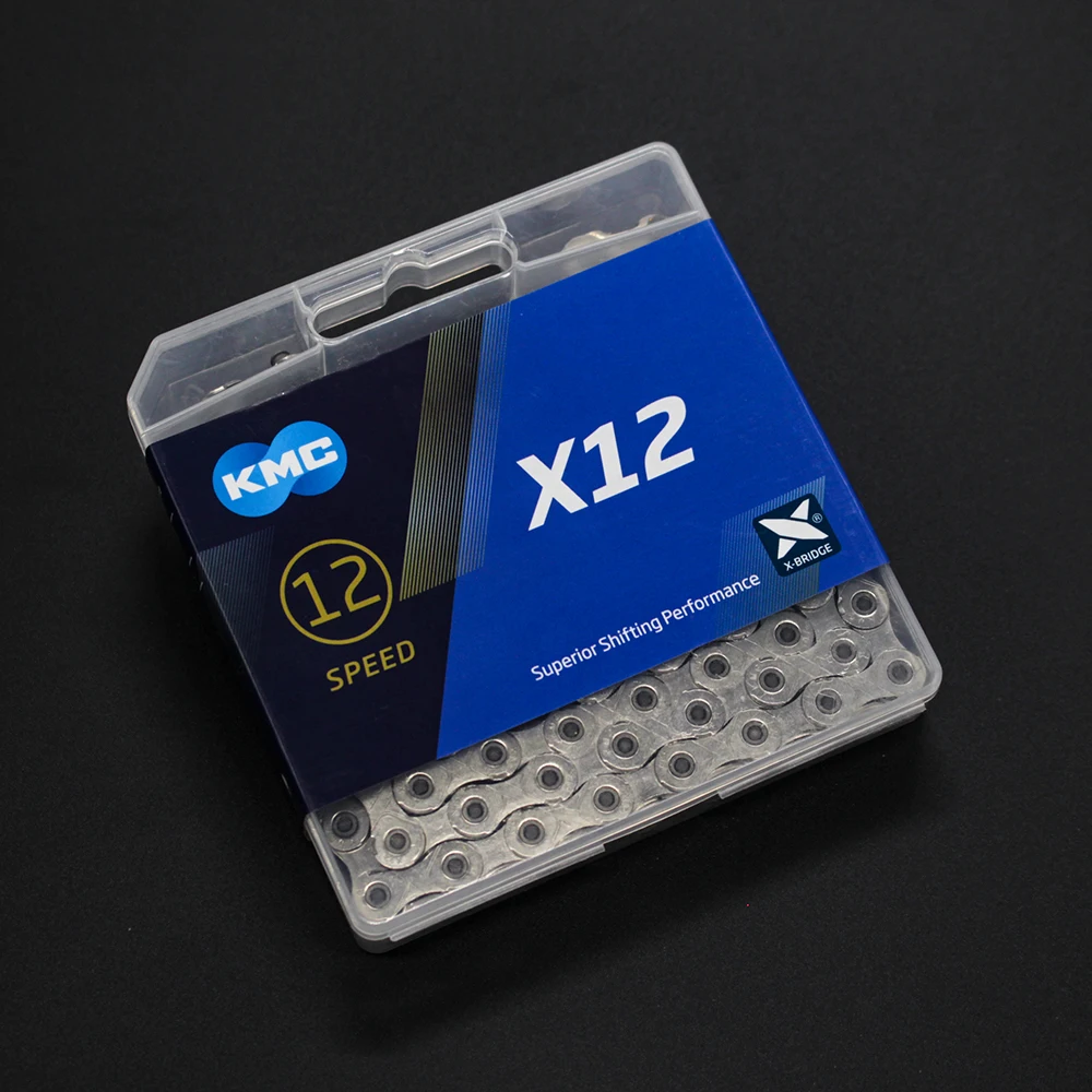 KMC X12 12 Скоростей 126L MTB горный велосипед велосипедная цепь 12s Золотая с волшебной