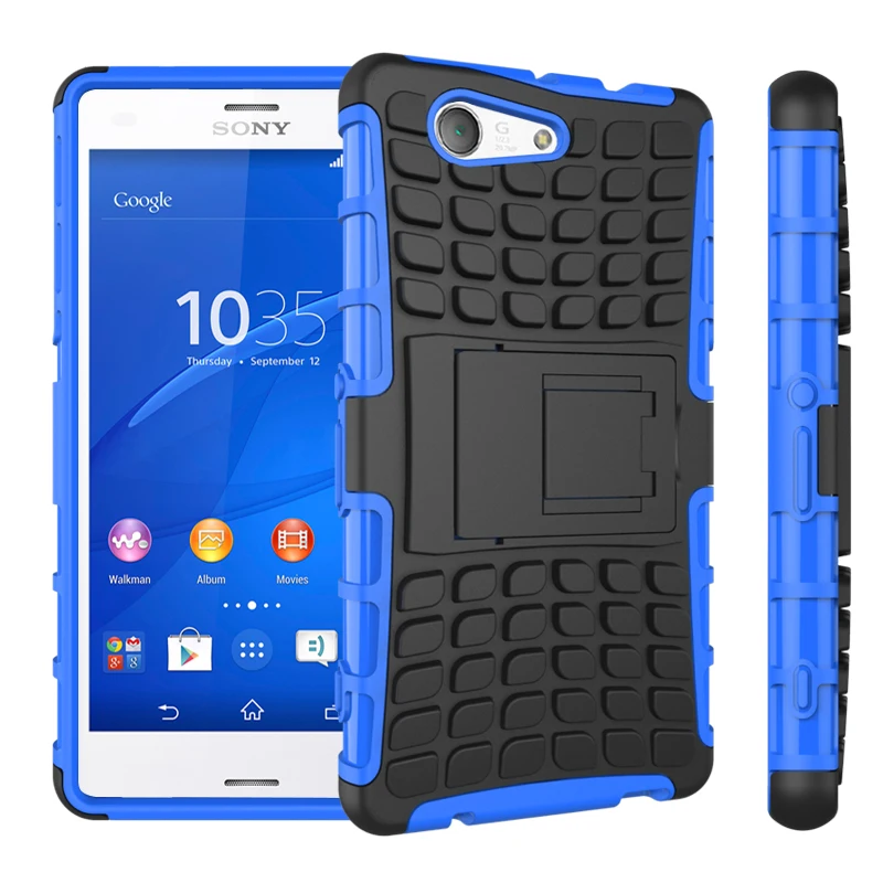 Для sony Xperia Z 3 Compact Z3 mini D5803 D5833 M55W чехол сверхмощный армированный Гибридный Твердый Пластик Стент чехол для sony Z3mini чехол