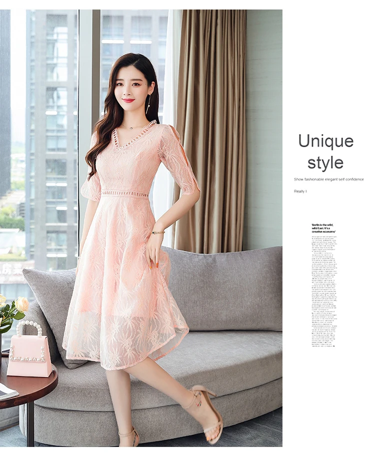 Femal Vintage Elegant Black Lace Boho Midi Dresses Summer Plus Size Solid Sexy Beach Sundress Women Bodycon Party Vestidos
