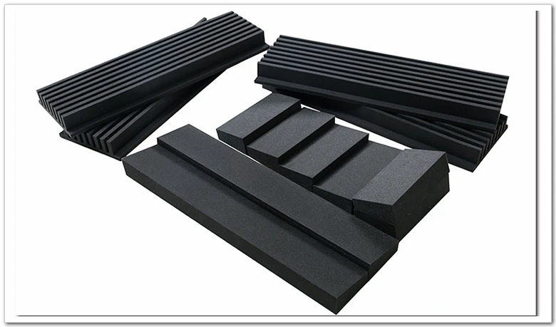 Black color 12 шт небольшие пенопластовые комбинированные акустические пенопластовые панели акустическая пенопластовая звукоизоляция шумоизоляционные губки для караоке-студия - Цвет: Black color