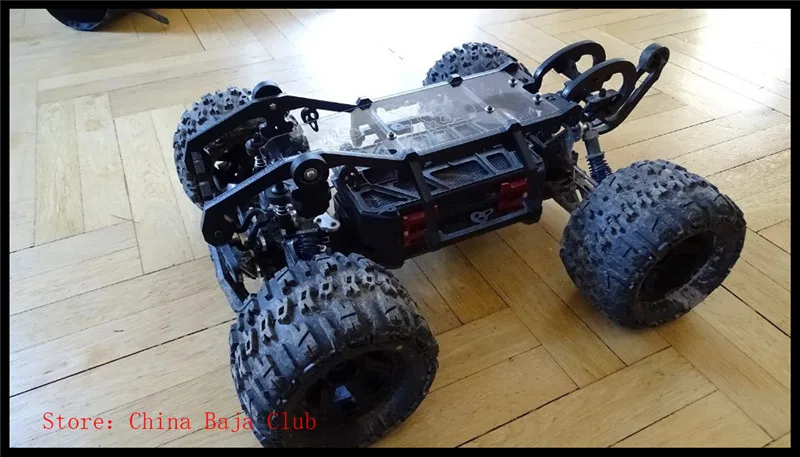 Прочная нейлоновая рулонная клетка QL для Thunder Tiger MT4 G3