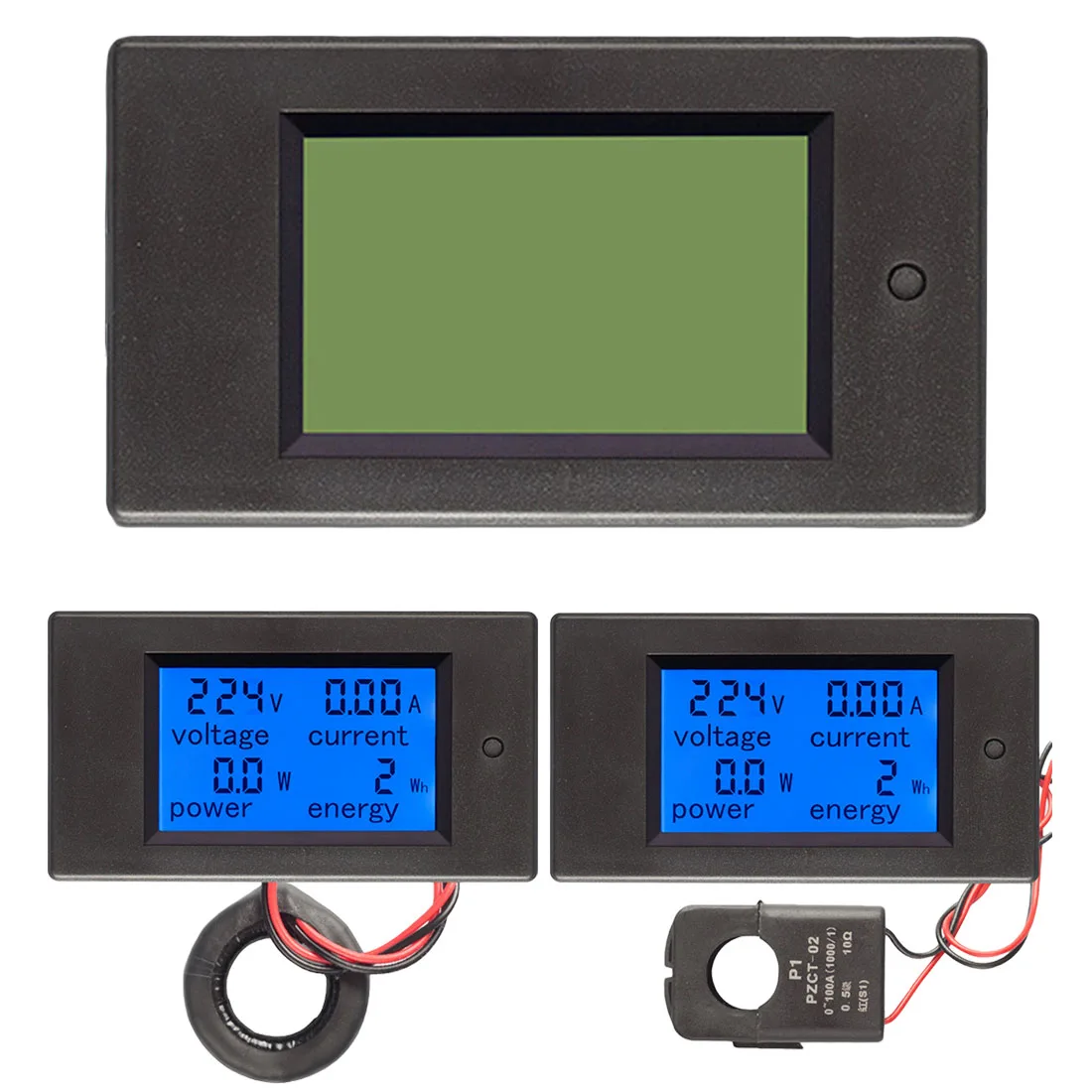 

AC 80~260V Digital Voltage Meters indicator Power Energy Voltmeter Ammeter current Amps Volt wattmeter tester detector