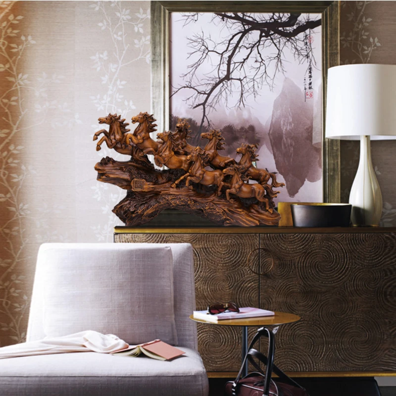 Традиционная китайская Статуэтка фэн-шуй для домашнего декора украшение стола