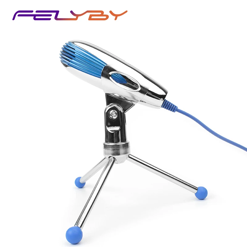 SF 500 FELYBY профессиональный микрофон для ноутбука USB запись сеанс skype видео чата