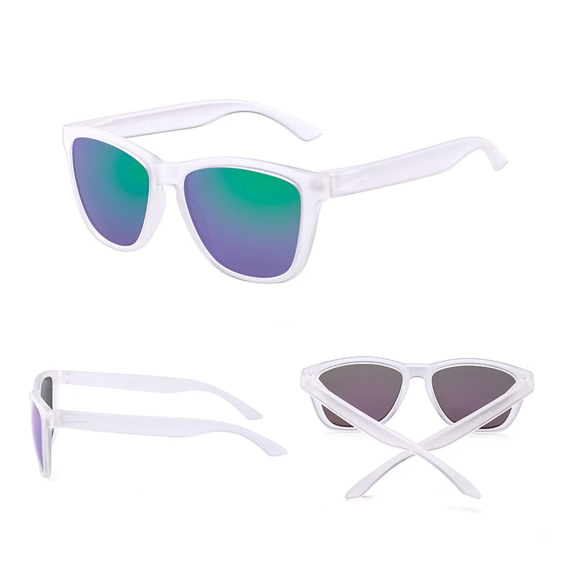 JM квадратное поляризованное резиновое покрытие рамка отражающие солнцезащитные