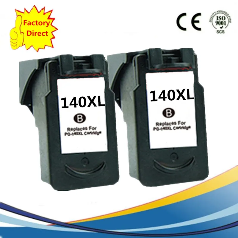 PG 140XL PG140XL 140 PG140 чернильный картридж для принтера Canon Pixma MG 2580 2400 2500 IP 2880 струйный