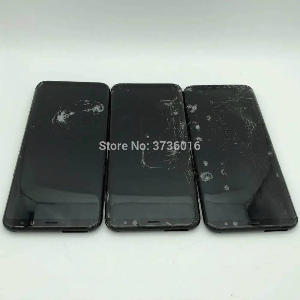 Сломаных LCD дисплей для телефона Galaxy S8 плюс G955 мобильный телефон на практике как