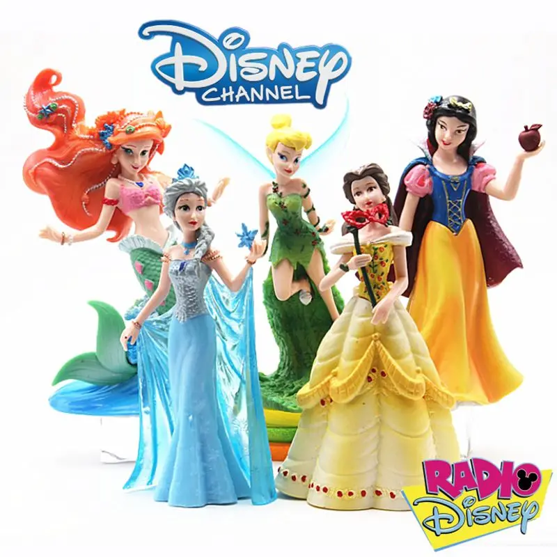 Фигурки Принцессы Disney 5 шт./лот 10 13 см экшн фигурки Холодное сердце Эльза Анна