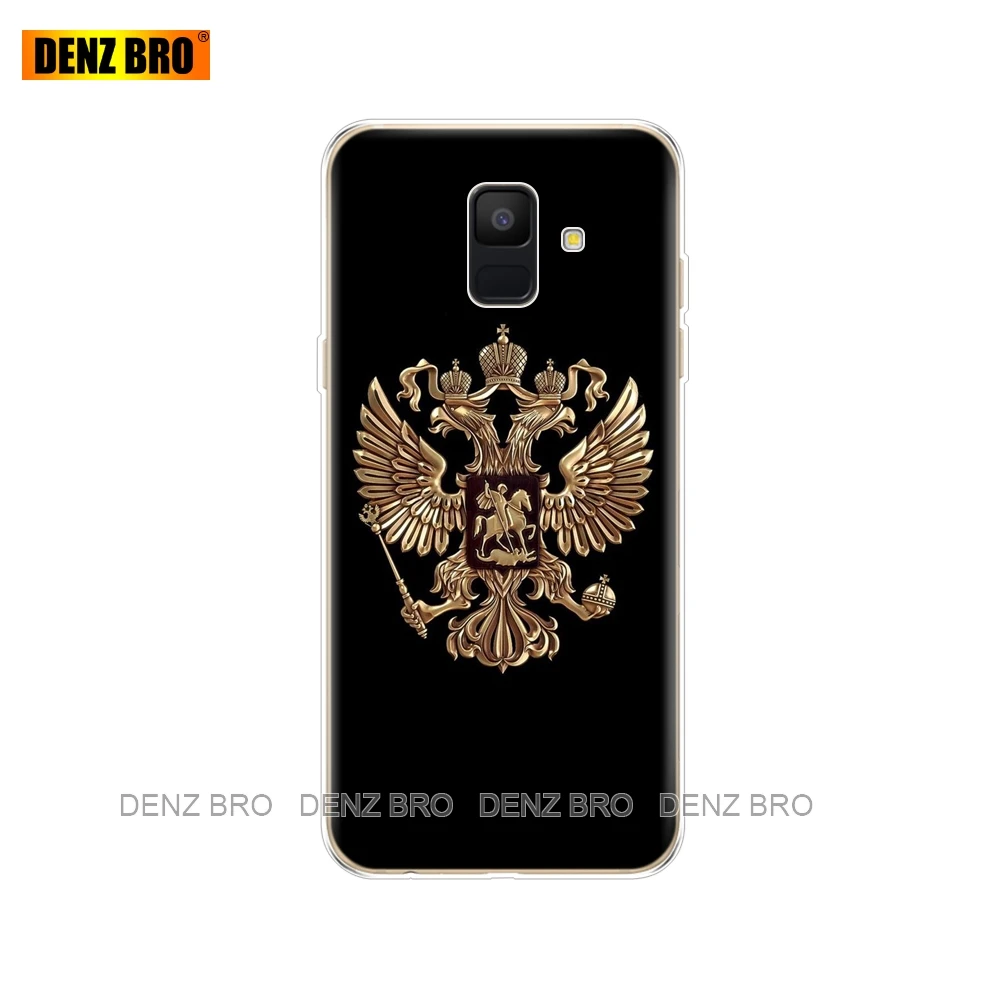 61764 Для samsung Galaxy A6 чехол Dual SIM SM A600 A600F для samsung A6 plus A605 A605F чехол с рисунком защитный чехол бампер - Цвет: 61764