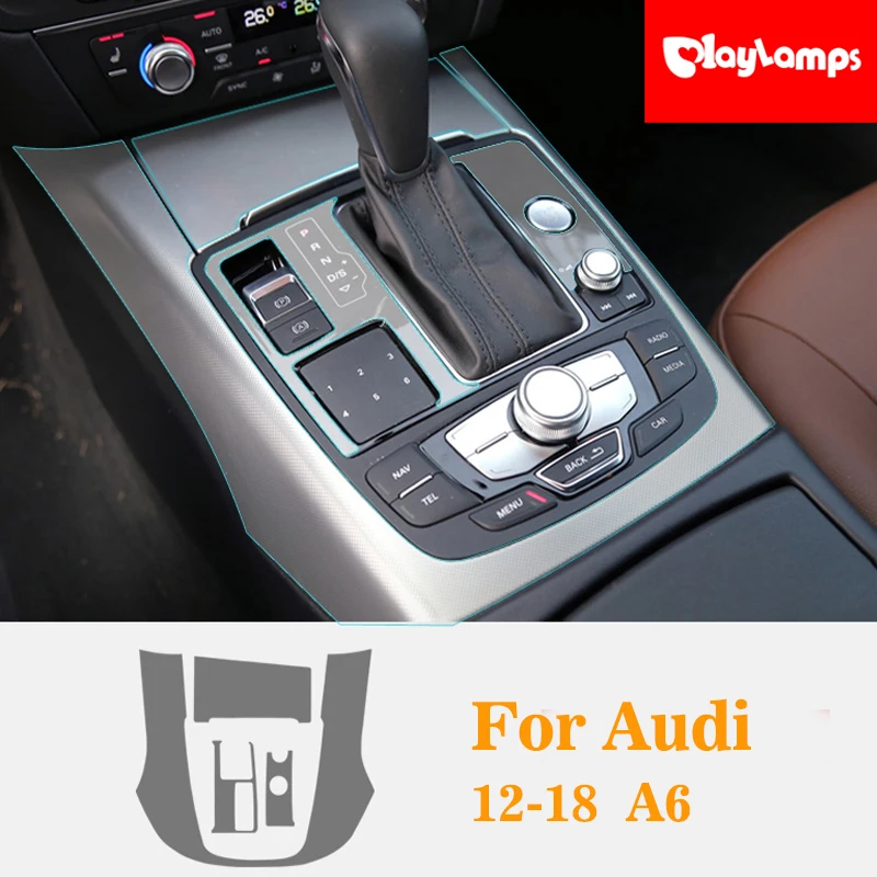 Автомобильная наклейка для Audi прозрачные наклейки на заднюю панель переключения