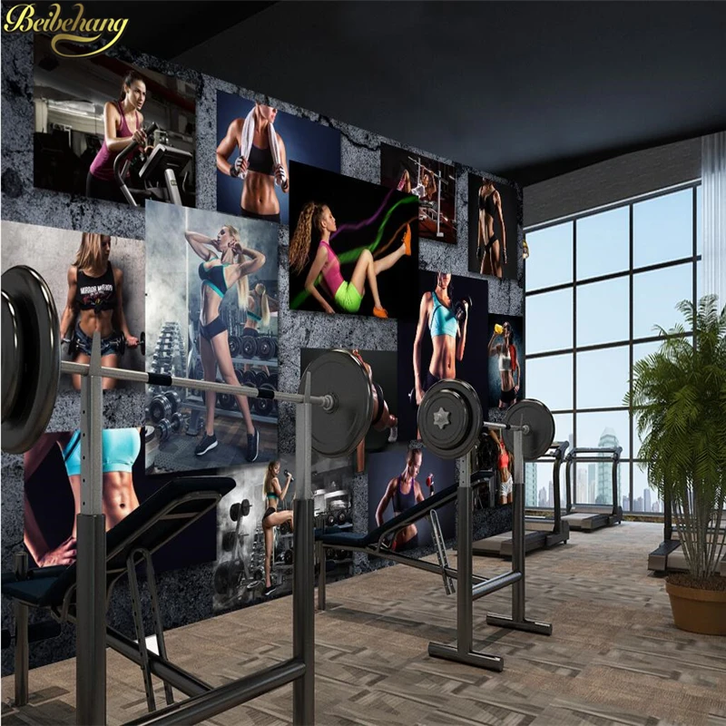 Фотообои beibehang на заказ креативные сексуальные красивые для спортзала йоги музея