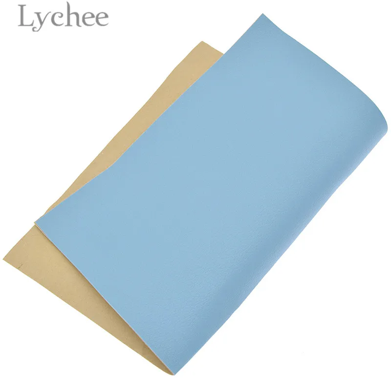 2 Lychee Life 21x29 см A4 цветные накладные ткани из искусственной кожи самоклеющиеся синтетические кожаные DIY материал патч для сумок одежды - Цвет: 2