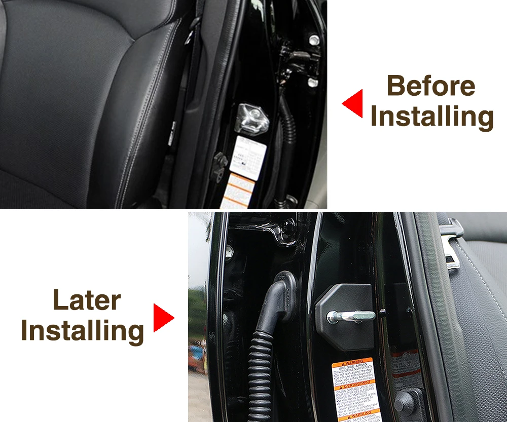 Чехол для автомобильного дверного замка защитный чехол антикоррозийный 4 шт./лот