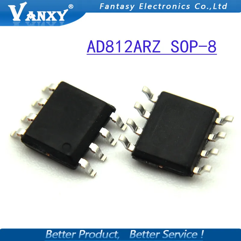 10 шт. AD812ARZ SOP8 AD812 SOP AD812AR SOP-8 | Электронные компоненты и принадлежности