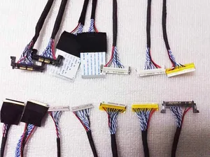 Новый комплект для ремонта ЖК-экрана LVDS, 15 шт., поддержка 10-65-дюймового экрана монитора, Один LVDS в подарок